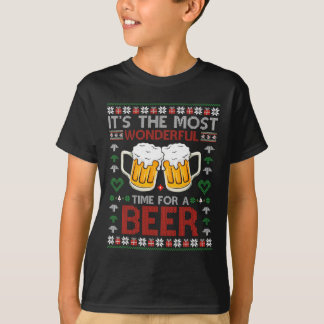 Det är den mest underbara tiden för en Beer Santa  T Shirt