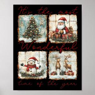 Det är den mest underbara tiden på året Merry Chr Poster