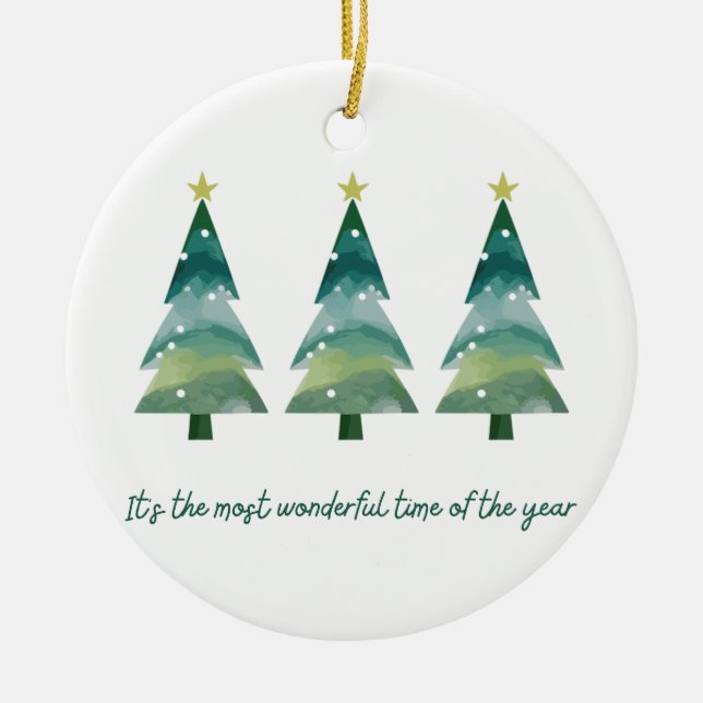 Det är den mest underbara tiden på året Ornament (Framsidan)