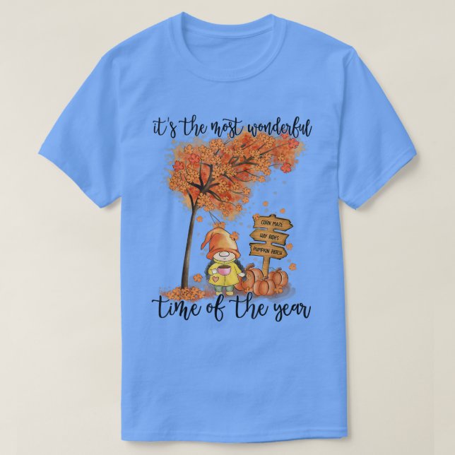 Det är den mest underbara tiden på året som Gnomes T Shirt (Design framsida)