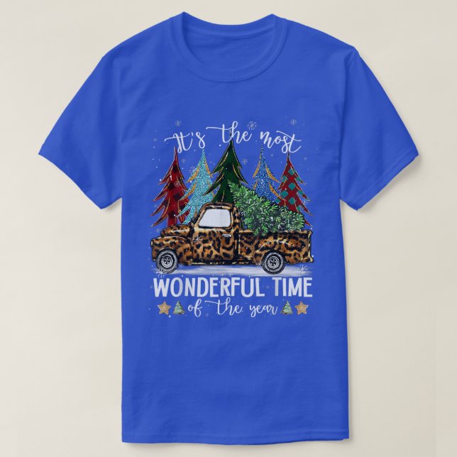 Det är den mest underbara tidpunkten för året Leop T Shirt (Design framsida)