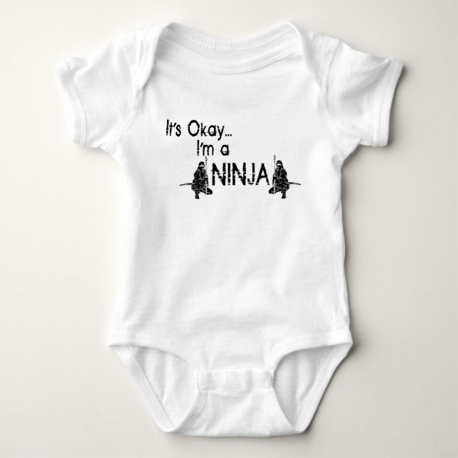 Det är den oka… I-förmiddagen per ninja T-shirt (Framsida)