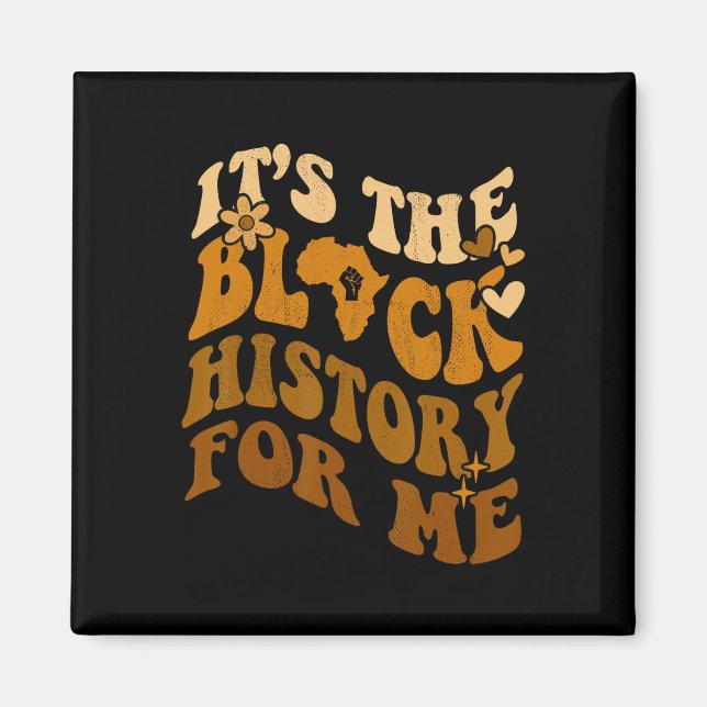 Det är den svarta historien för mig afroamerikansk magnet (Framsidan)