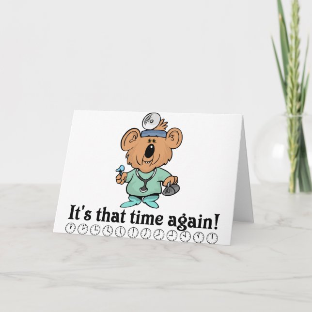 Det är den Time igen Kort (Framsida)