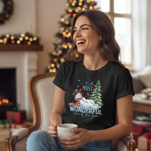 Det Är Den Underbaraste Tiden På Året Jul T Shirt