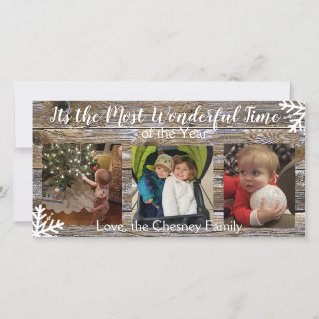 Det är den underbaraste tiden på året kort (Framsida)