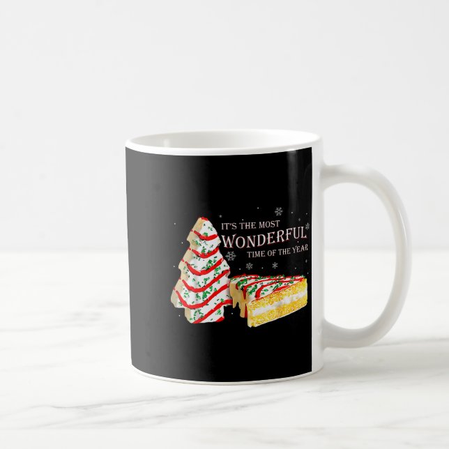 Det är den underbaraste tiden på året snackkaka kaffemugg (Höger)