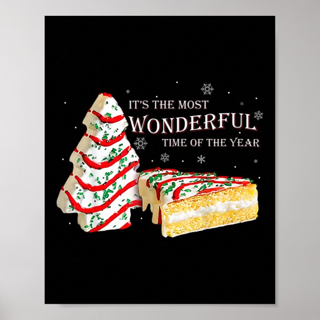 Det är den underbaraste tiden på året-snackkaka poster (Framsidan)