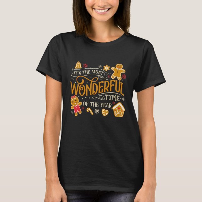 Det är den underbaraste tiden på året – Söt Gi T Shirt (Framsida)