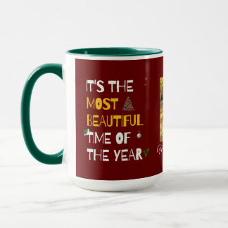 Det är den vackraste tiden för årets familj mugg