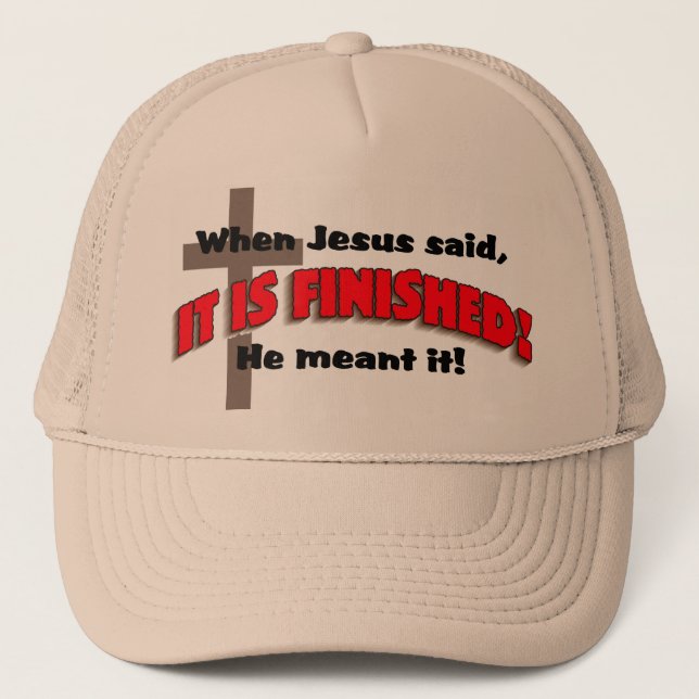 Det är det avslutade locket truckerkeps (Framsida)