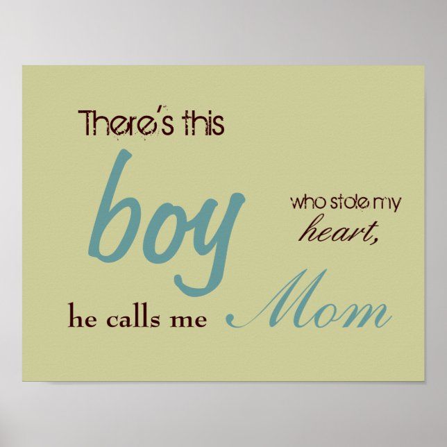 Det är det här, grabben, som stal mitt hjärta poster (Framsidan)