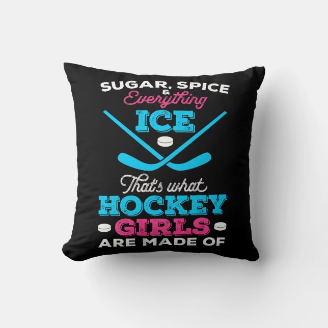 Det är det Hockey Girls är gjord av Kudde (Framsida)