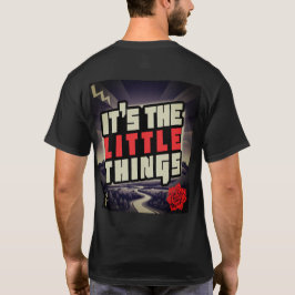 Det är det lilla T-shirt med dubbla sidor