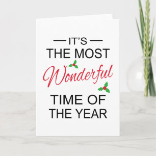 Det är det mest fantastiska julkortet helgkort