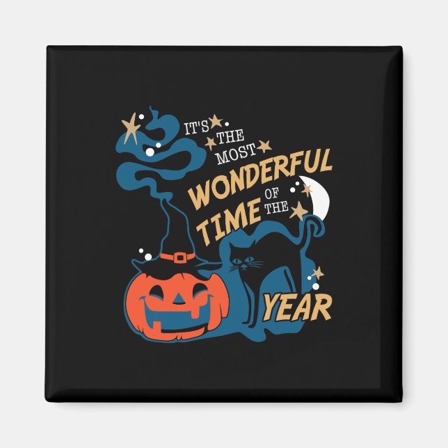 Det är det mest underbara året Halloween. Magnet (Framsidan)