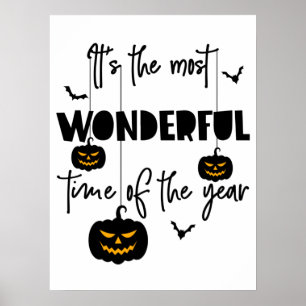 Det är det mest underbara året Halloween. Poster
