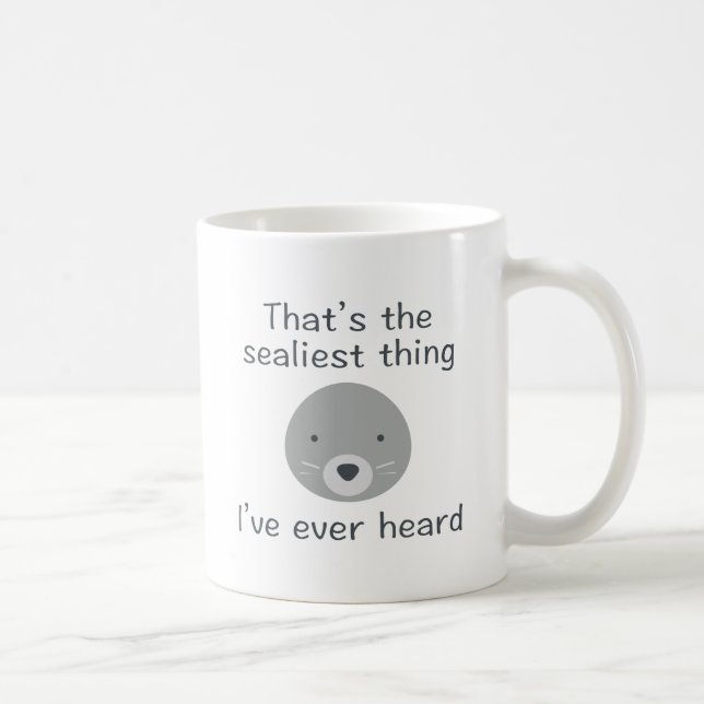 Det är det säkraste Sak Kaffemugg (Höger)