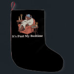 Det är det senaste min Bedtime-klocka-Julafton Liten Julstrumpa<br><div class="desc">Det är min beduktige sladda,  slumpen Bear Meme Julafton Lusnyj.</div>