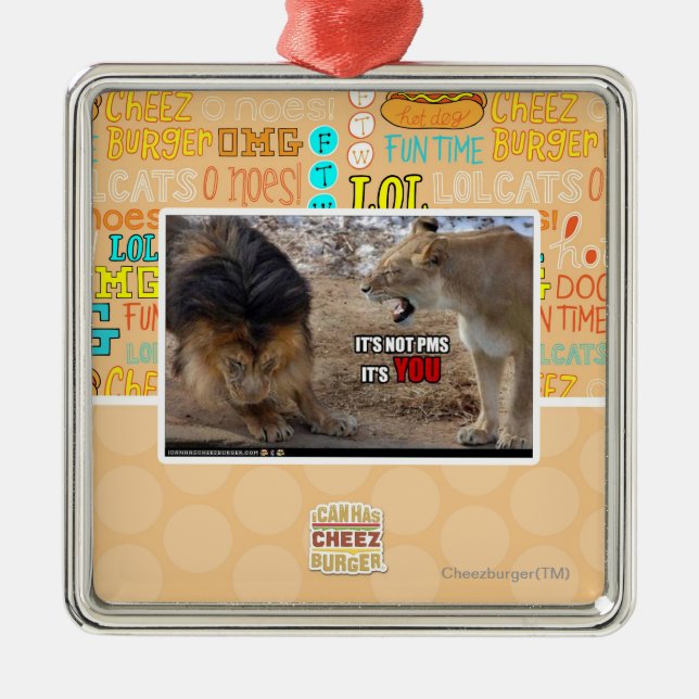 Det är DIG! Julgransprydnad Metall (Framsidan)