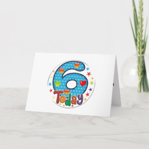 DET ÄR DIN ***6E BIRTHDAY*** HAR ROLIGT KORT