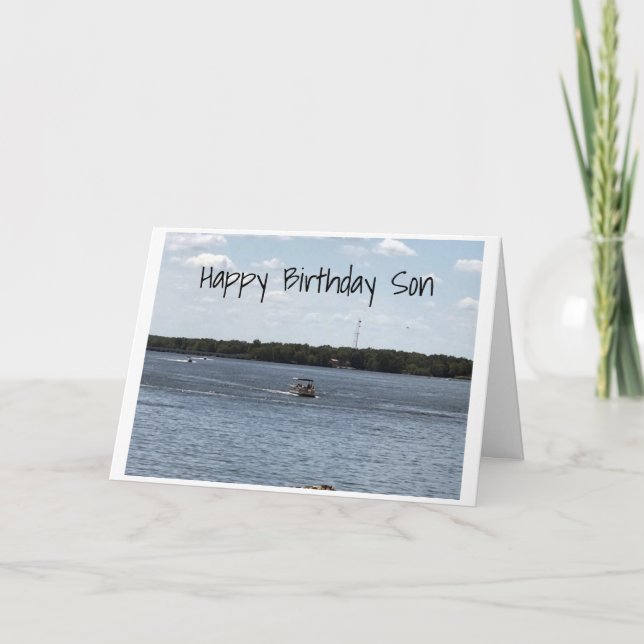 DET ÄR DIN BIRTHDAG **SON** RELAX OCH ENJON KORT (Framsida)