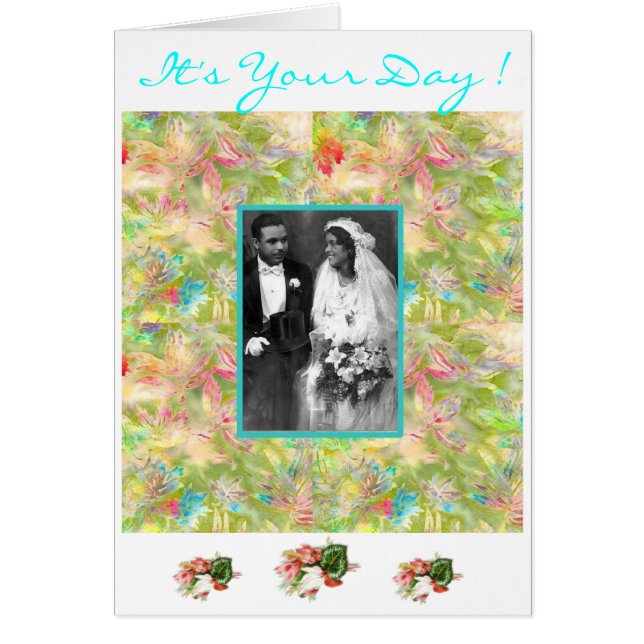 Det är din dag! 2 hälsningskort (Framsidan)