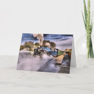 Det är din födelsedag, ångatågkort kort