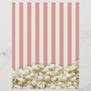 Det är din Party Stationary Popcorn Stil Reklamblad