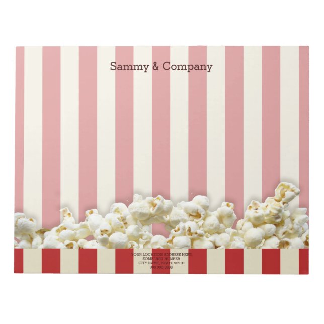 Det är din Personlig Party-försörjning. Anteckningsblock (Framsida)