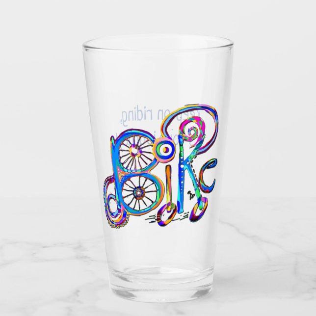 Det är din resa! exponeringsglas glaskopp (Framsida)