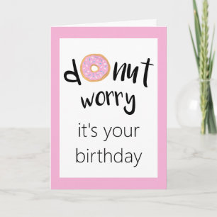 Det är din Rosa på födelsedagen Kort