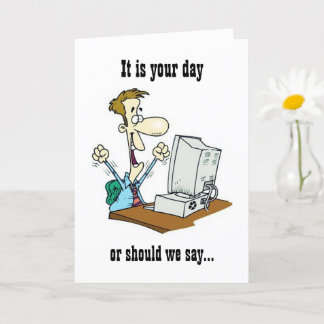 DET ÄR DIN SISTA DAG! LYCKLIG **PENSION*** KORT