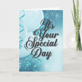 Det är din Speciella dag (Psalms 37:4) Kort