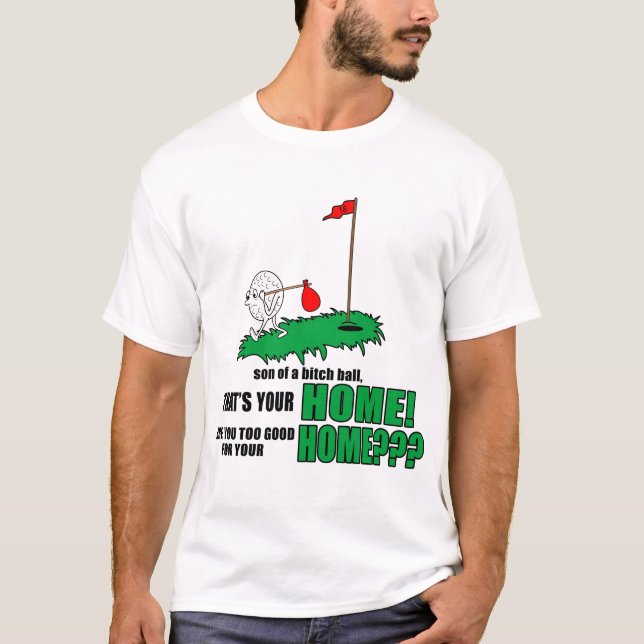 Det är ditt HEM! Tee Shirt (Framsida)