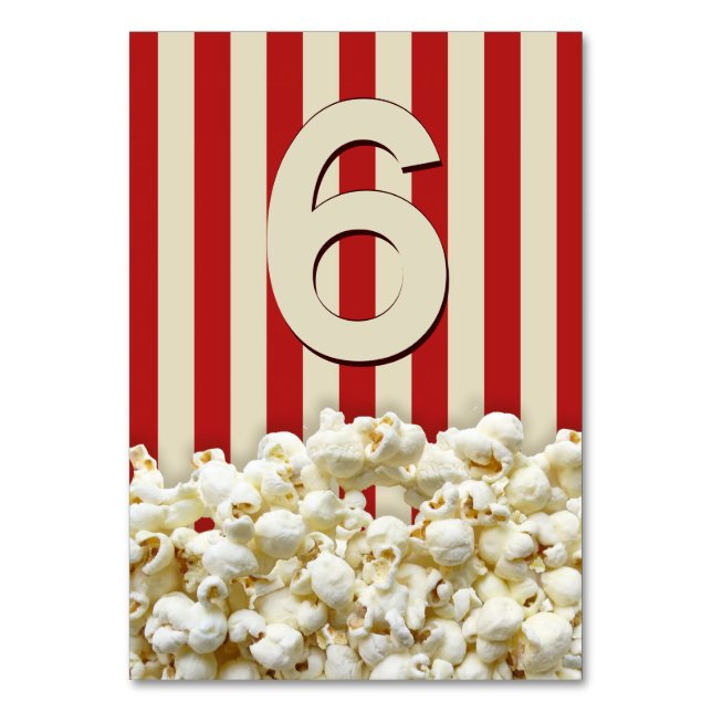 Det är ditt Party-Anpassade nummer eller Brev iD Bordsnummer (Framsidan)