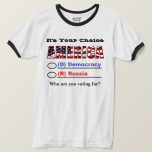 Det är ditt val.. Vem röstar du på? T Shirt