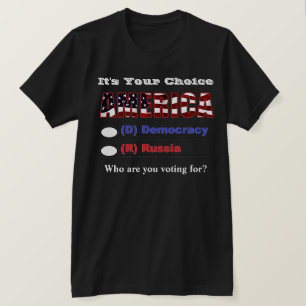 Det är ditt val.. Vem röstar du på? T Shirt
