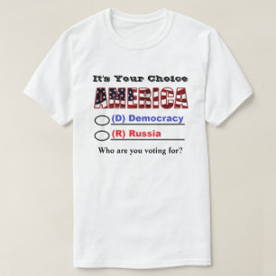 Det är ditt val.. Vem röstar du på? T Shirt