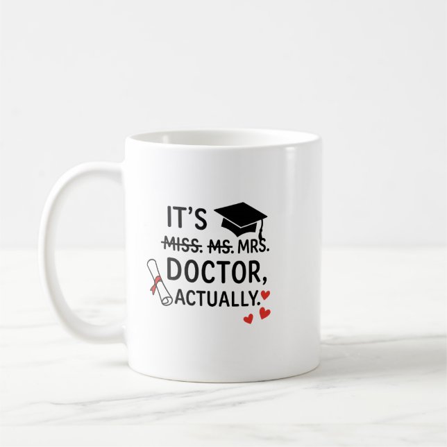 Det är Doktor faktiskt Studenten Mugg (Vänster)