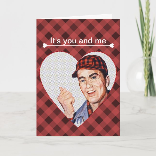 Det är du och jag helgkort (Framsida)