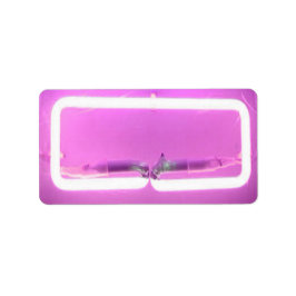 DET ÄR ELECTRIC! INGET TECKEN Skriv ut egna etiket Adressetikett