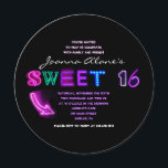 DET ÄR ELECTRIC! NEON SIGN-inbjudan till Sweet six Inbjudningar<br><div class="desc">VÄLKOMNAR!! Jag kan personligen hjälpa dig med din beställning! Fråga mig vad som helst! Allt är anpassade! Alla mina designer är EN-AV-A-TYP-biet av teckningar designad av mig! Du kan bara hitta dem här! Alla bakgrundsbilder av färger, typsnitt och text kan ändras för att motsvara dina önskemål. Fråga bara! Skicka e-post...</div>