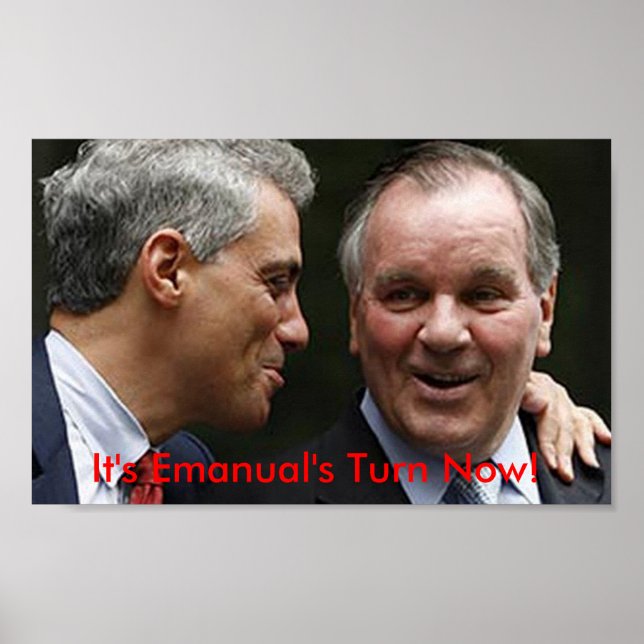 Det är Emanuals sväng Now! Poster (Framsidan)