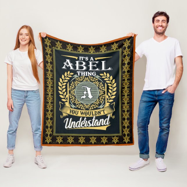 Det är en Abe Sak du inte kunde förstå Fleecefilt (På plats)