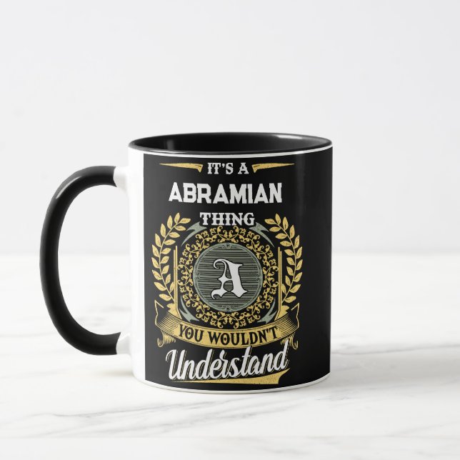 Det är en ABRAMIAN-sak du inte skulle förstå Mugg (Vänster)