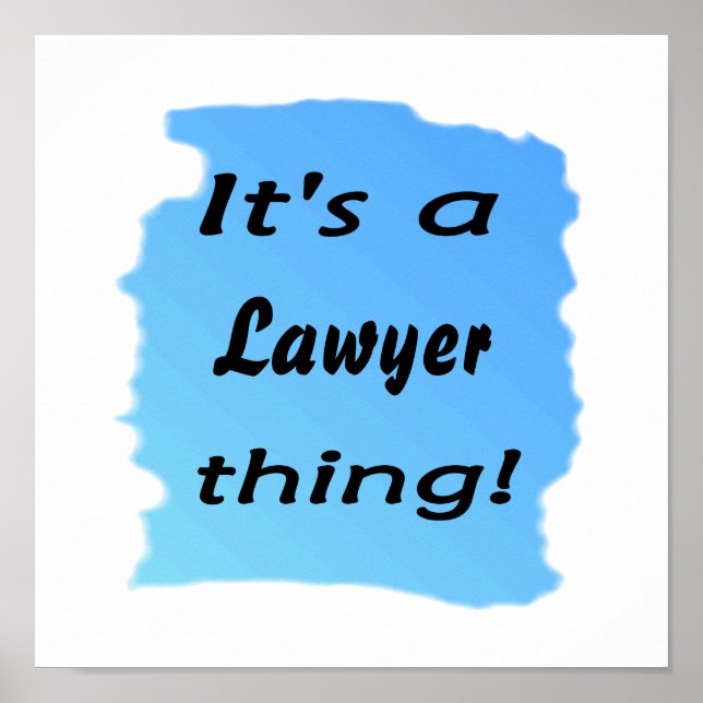 Det är en advokat sak! poster (Framsidan)