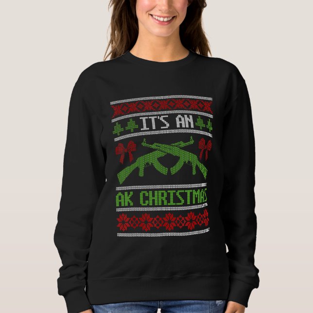 Det är en Ak-jul-ugn-gun-Höger Huntin T Shirt (Framsida)