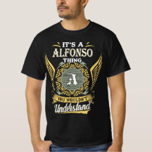 Det är en Alfonso-grej du inte kan förstå