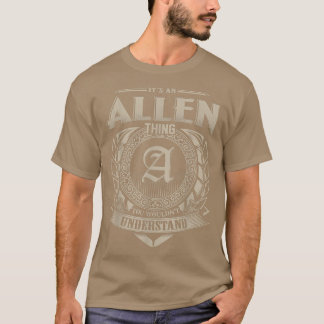 Det är en ALLEN Sak du inte skulle förstå Namn V T Shirt